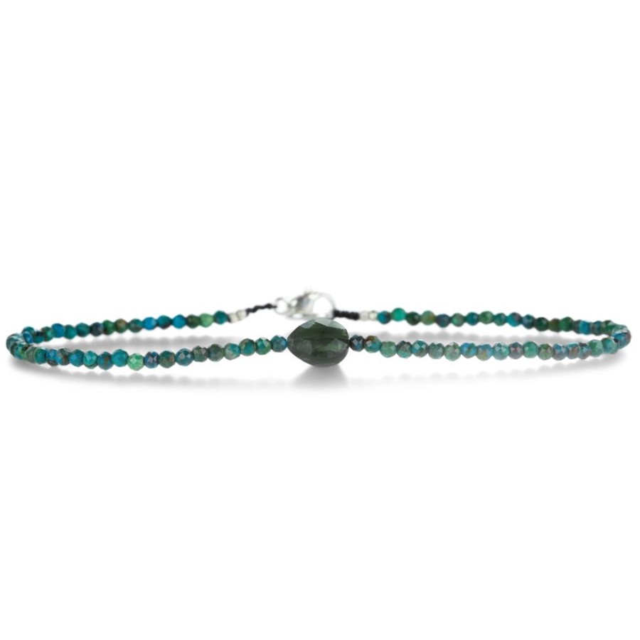 Bracelets Margaret Solow | Chrysoprase And Tourmaline Bracelet