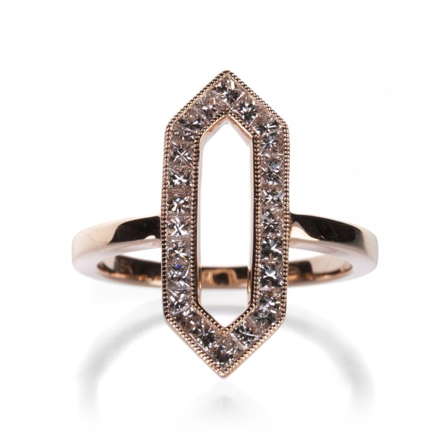 Rings Sethi Couture | Hexagon Diamond Ring