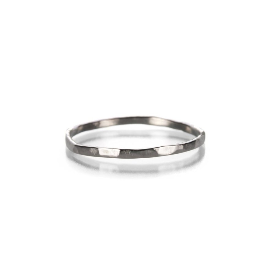 Rings Julez Bryant | Thin Hammered Wire Band