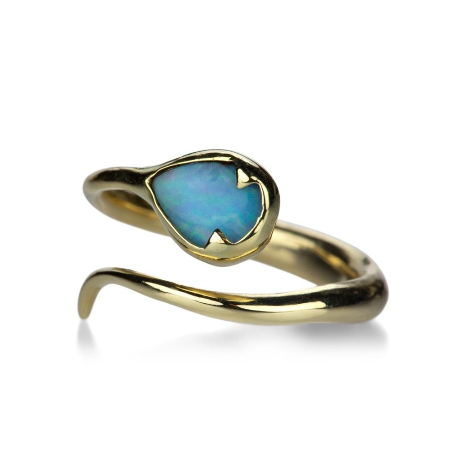 Rings Rachel Atherley | Opal Doublet Serpent Ring