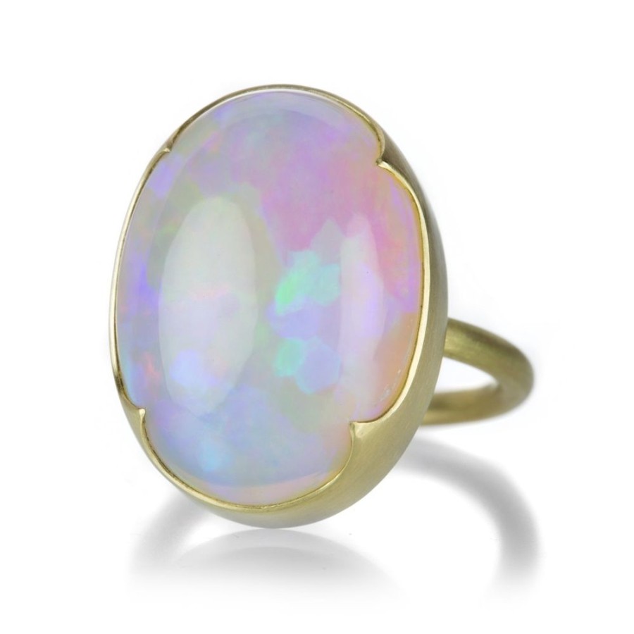 Rings Gabriella Kiss | Large Oval Ethiopian Opal Ring