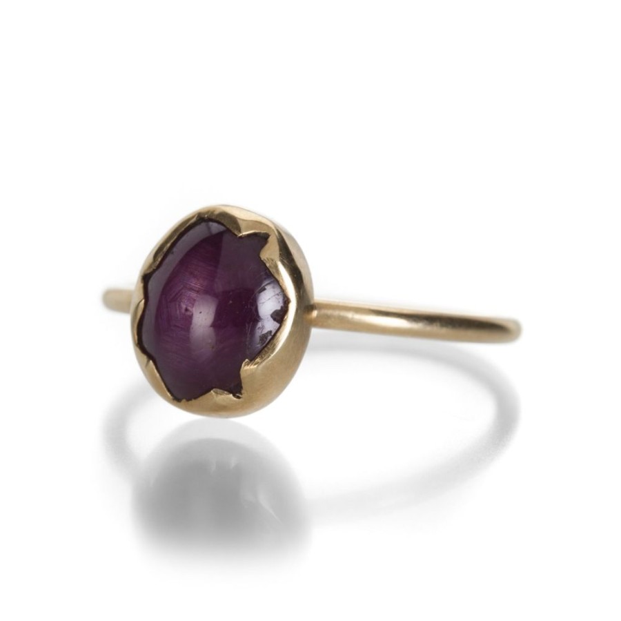 Rings Annette Ferdinandsen | Star Ruby Cracked Egg Ring