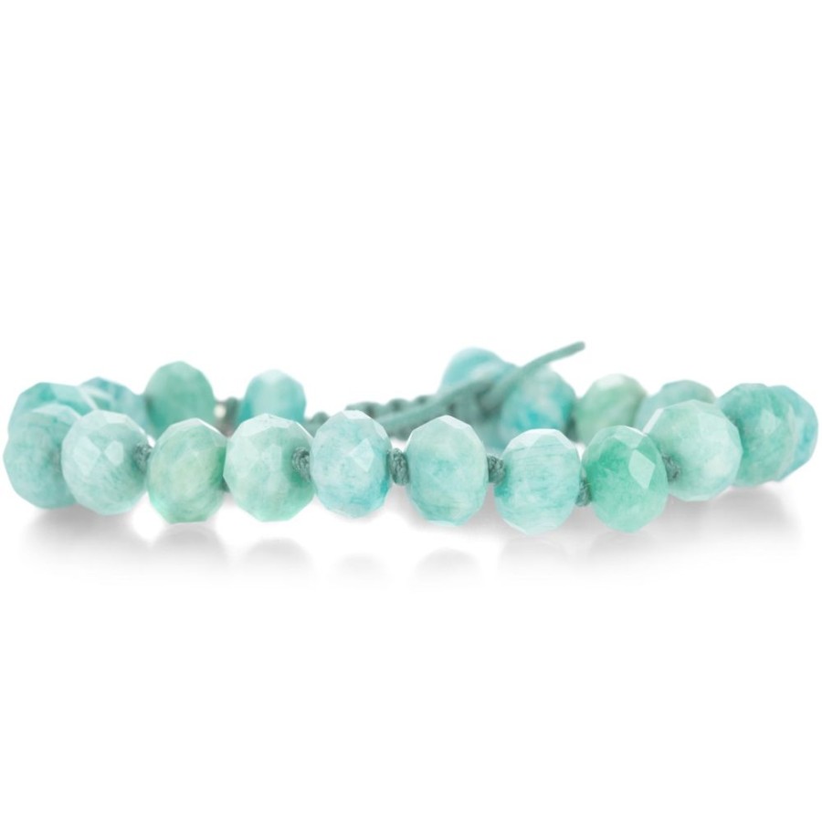 Bracelets Joseph Brooks | 9Mm Faceted Amazonite Bracelet