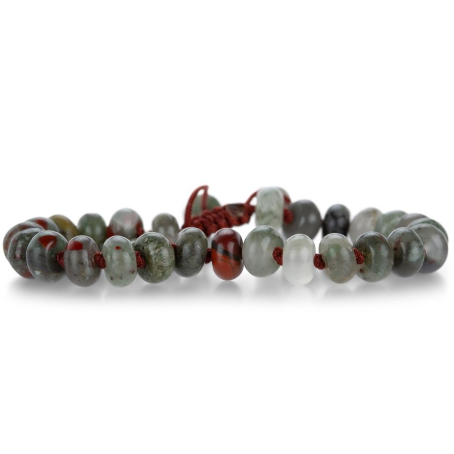 Bracelets Joseph Brooks | 8Mm African Bloodstone Bracelet