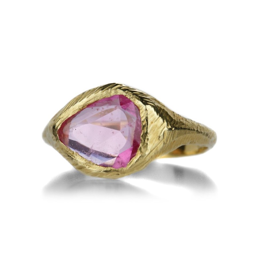 Rings Page Sargisson | Pink Sapphire Signet Ring