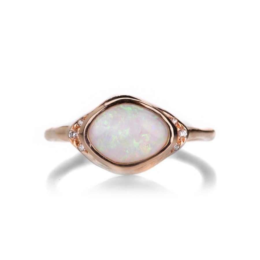 Rings Sirciam | Seeing Eye Australian Opal Ring