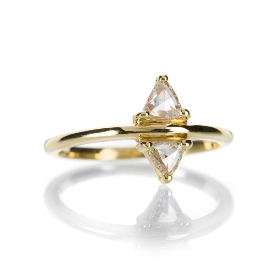 Rings Sethi Couture | Trillion Rose Cut Diamond Ring