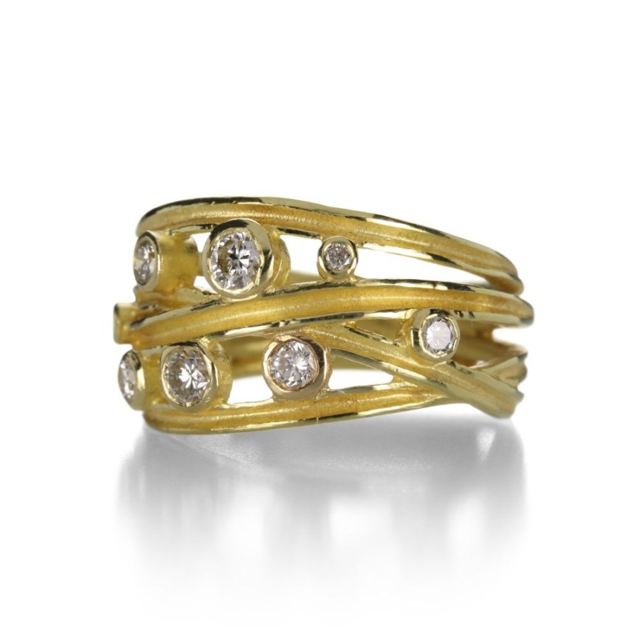 Rings Barbara Heinrich | Scattered Diamond Wrap Ring