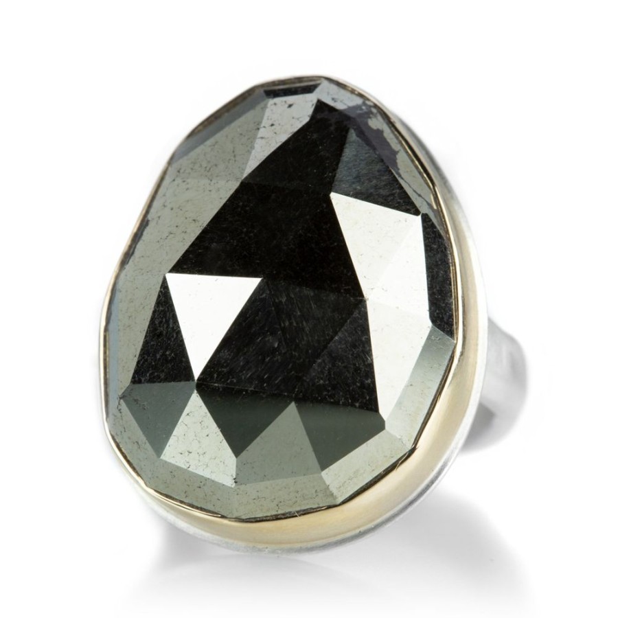 Rings Jamie Joseph | Faceted Pyrite Ring