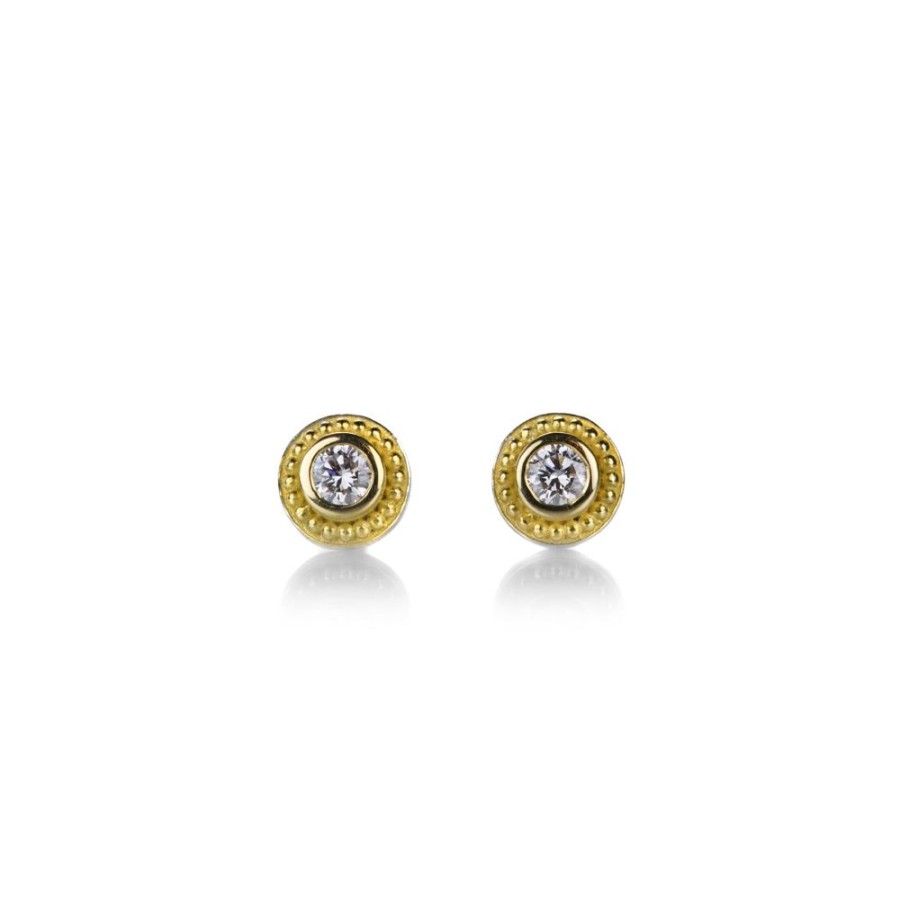 Earrings Barbara Heinrich | 18K Round Diamond Studs