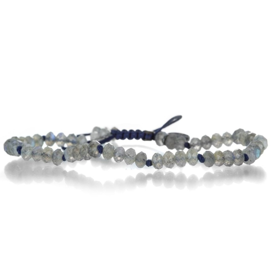 Bracelets Joseph Brooks | Faceted 4Mm Labradorite Bracelet