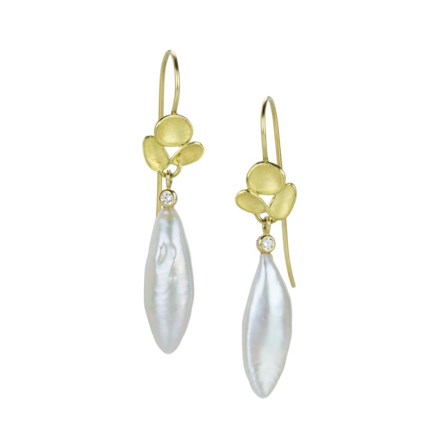 Earrings Barbara Heinrich | American Mississippi Wing Pearl Earrings