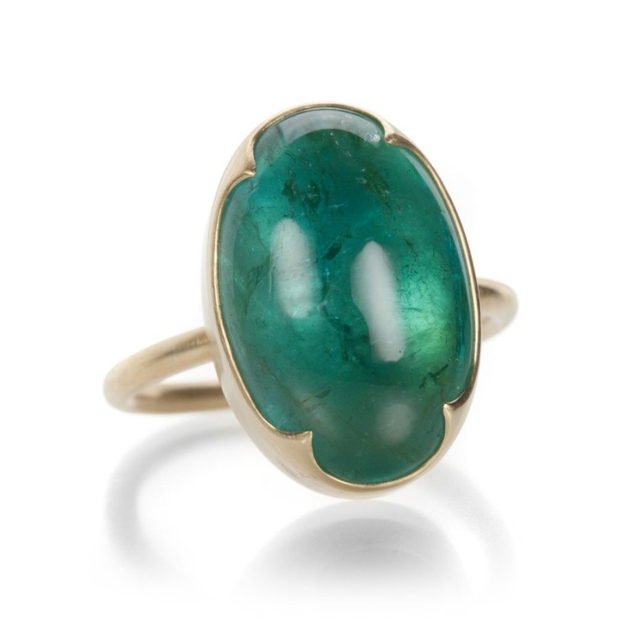 Rings Gabriella Kiss | Bright Green Tourmaline Ring