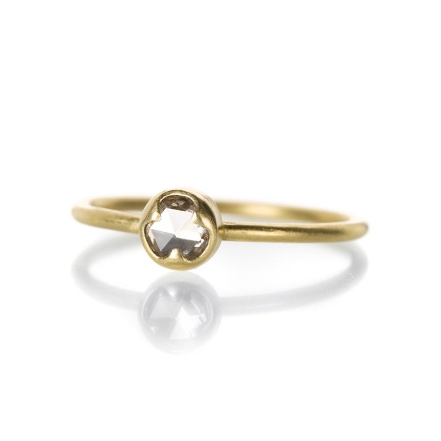 Rings Gabriella Kiss | Round Champagne Diamond Ring