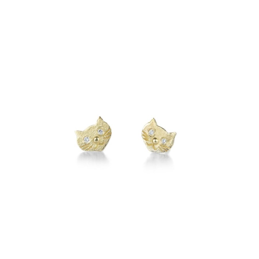 Earrings Victoria Cunningham | Cat Stud Earrings