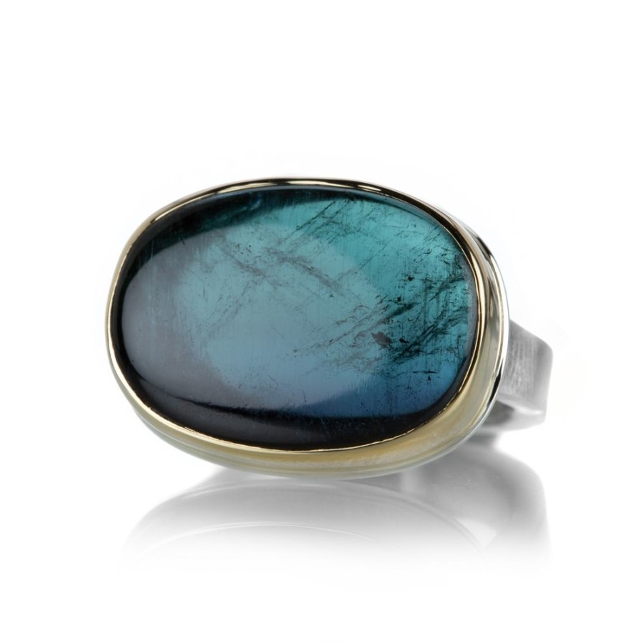 Rings Jamie Joseph | Oval Indicolite Tourmaline Ring