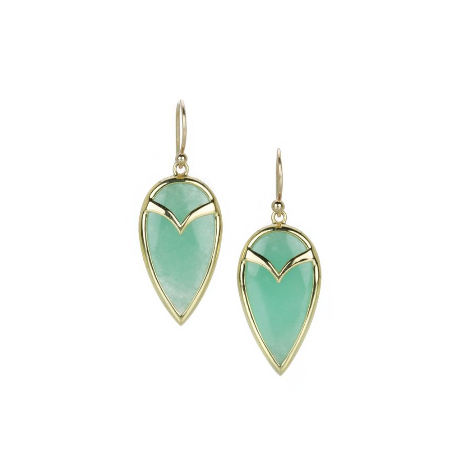 Earrings Rachel Atherley | Emerald Owl Earrings