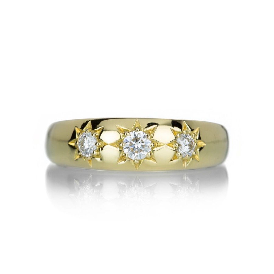 Rings Alexis Kletjian | Yellow Gold Lucky Star Diamond Ring