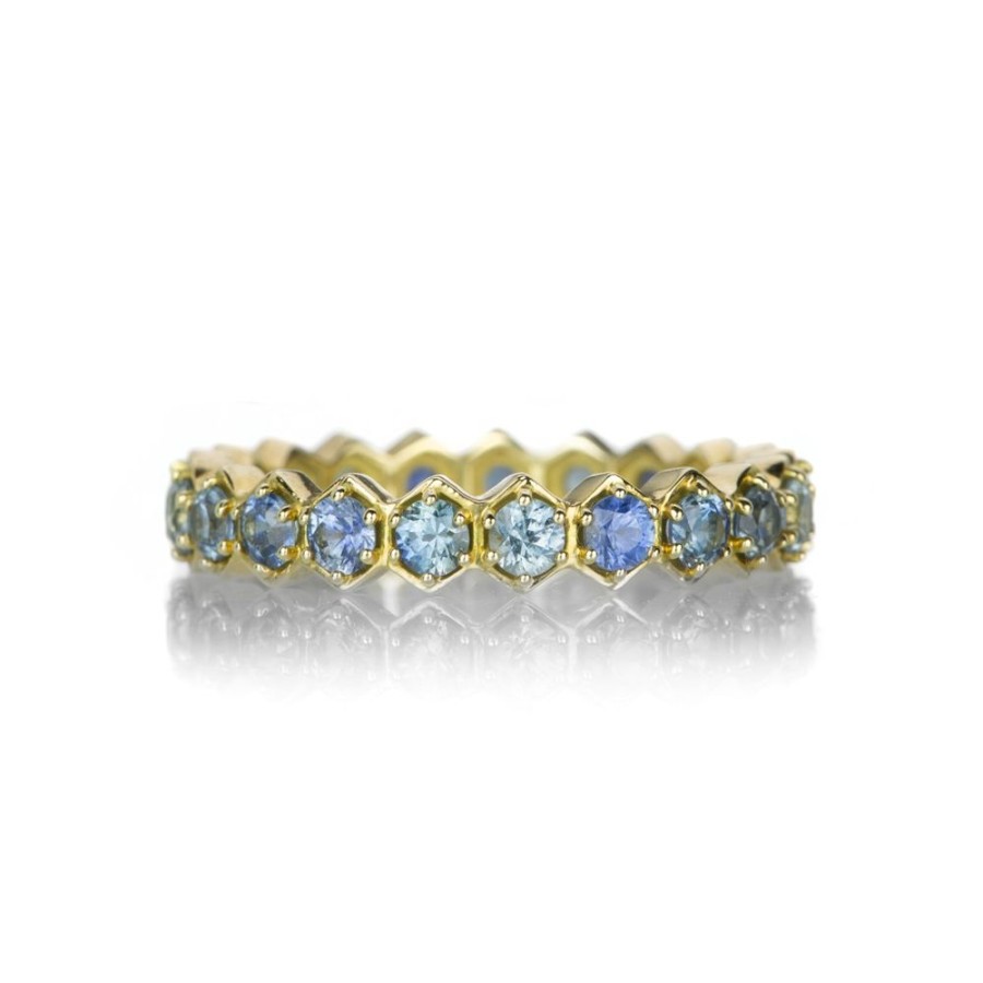 Rings Alexis Kletjian | Hexagon Montana Sapphire Ring