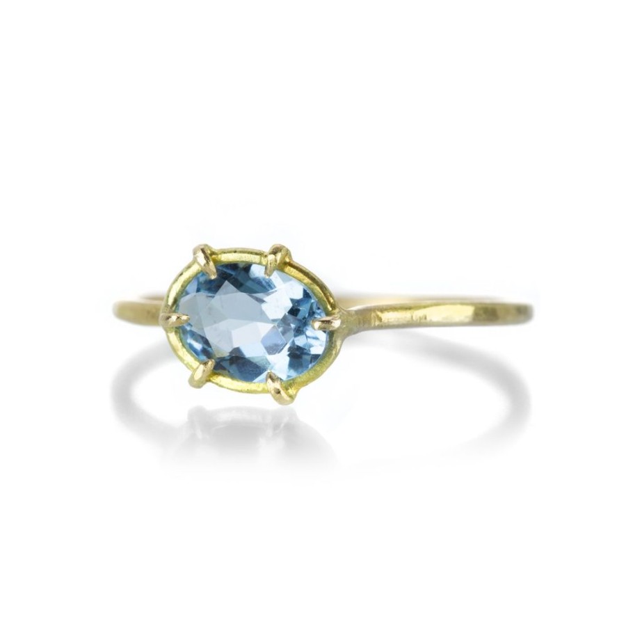 Rings Rosanne Pugliese | Mini Aquamarine Ring