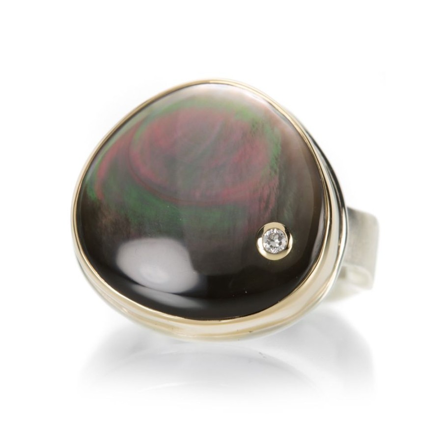 Rings Jamie Joseph | Black Mother Of Pearl Ring