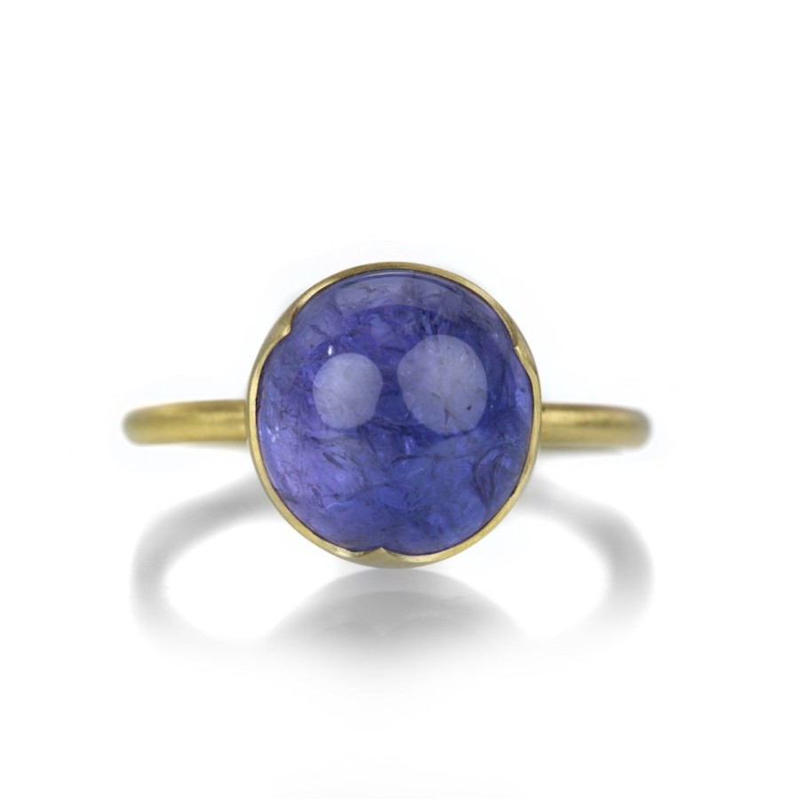 Rings Gabriella Kiss | 18K Round Tanzanite Ring