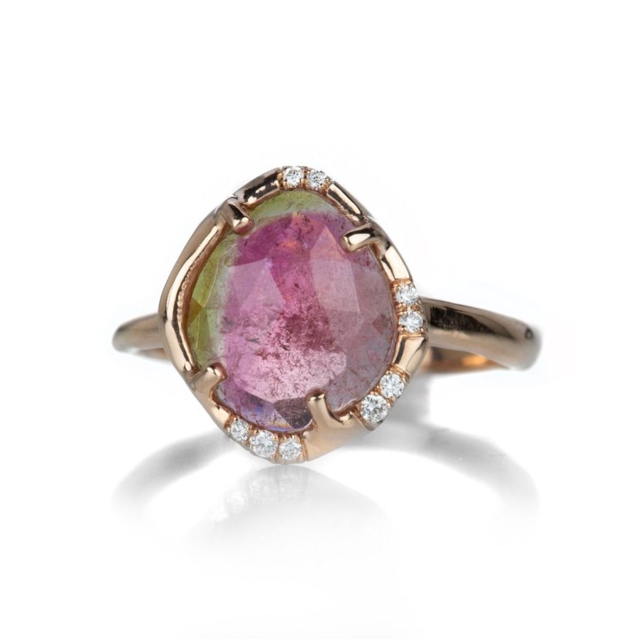 Rings Sirciam | Watermelon Tourmaline Aphenos Ring