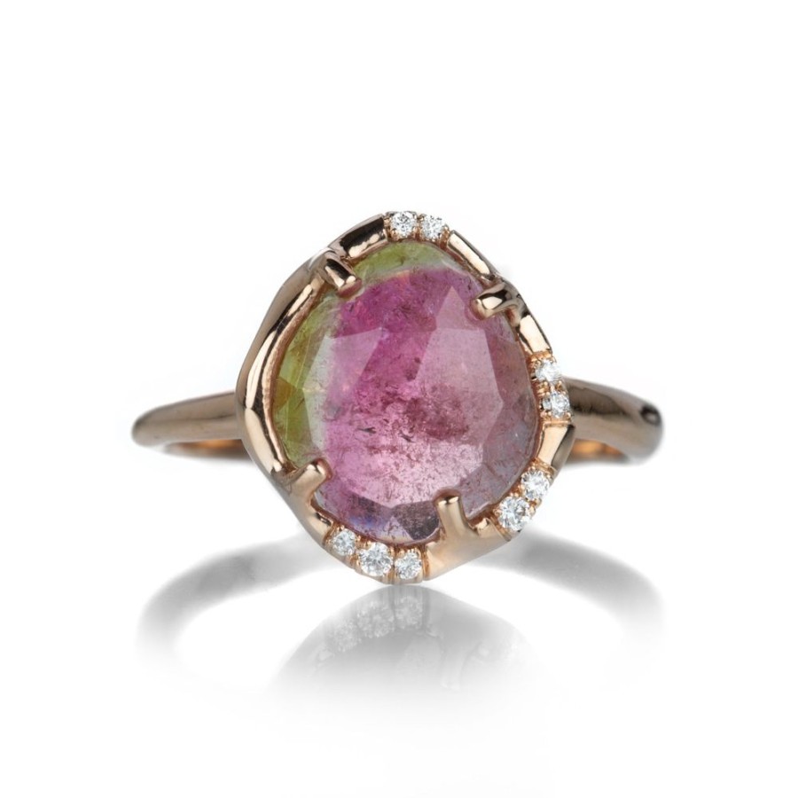 Rings Sirciam | Watermelon Tourmaline Aphenos Ring