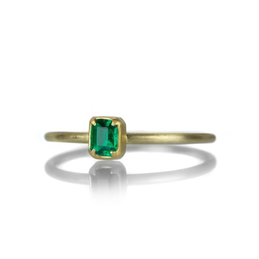 Rings Gabriella Kiss | Tiny Emerald Ring