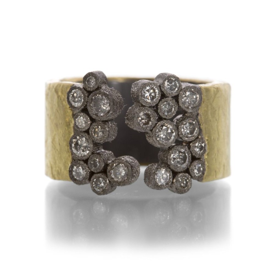 Rings Todd Pownell | Rustic Open Diamond Band