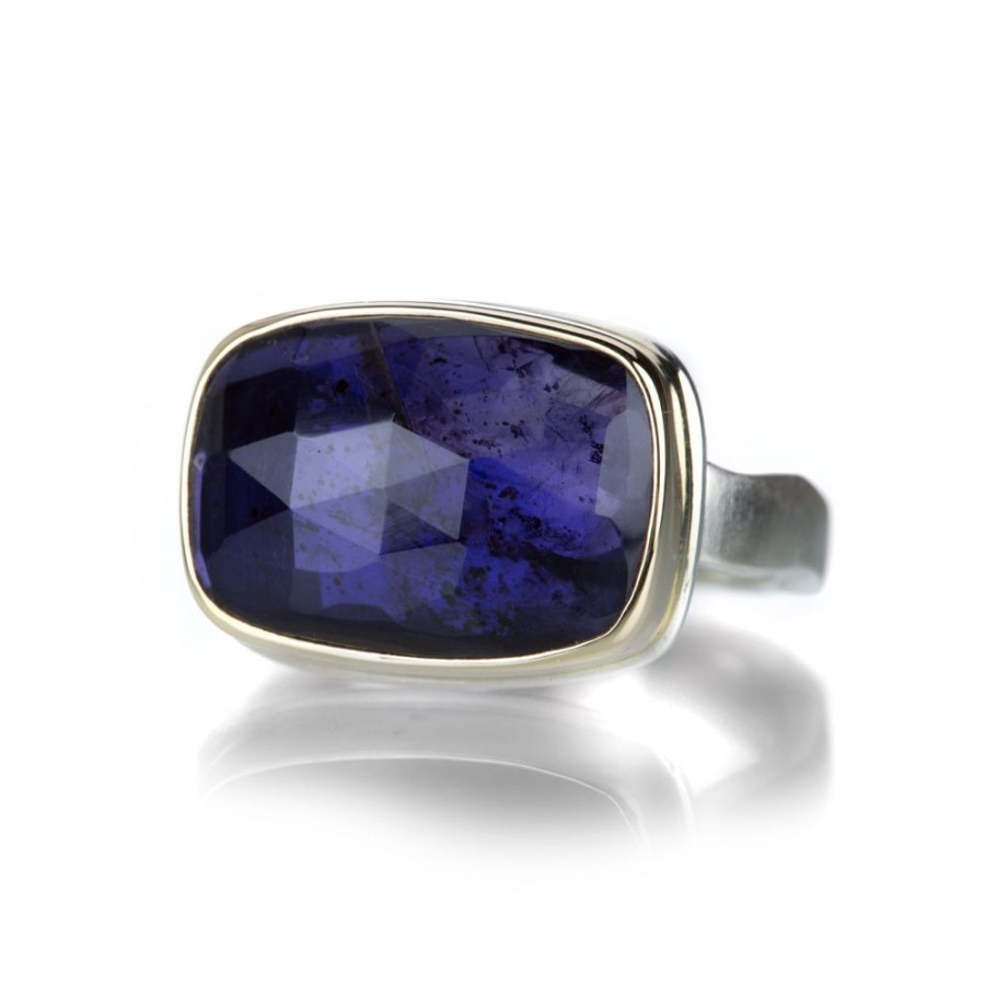 Rings Jamie Joseph | Rectangular Rose Cut Iolite Ring