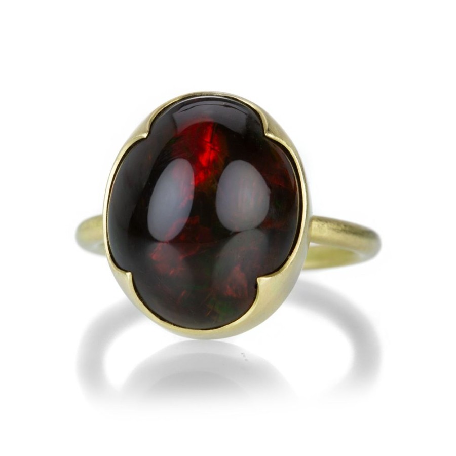 Rings Gabriella Kiss | Oval Dark Opal Ring