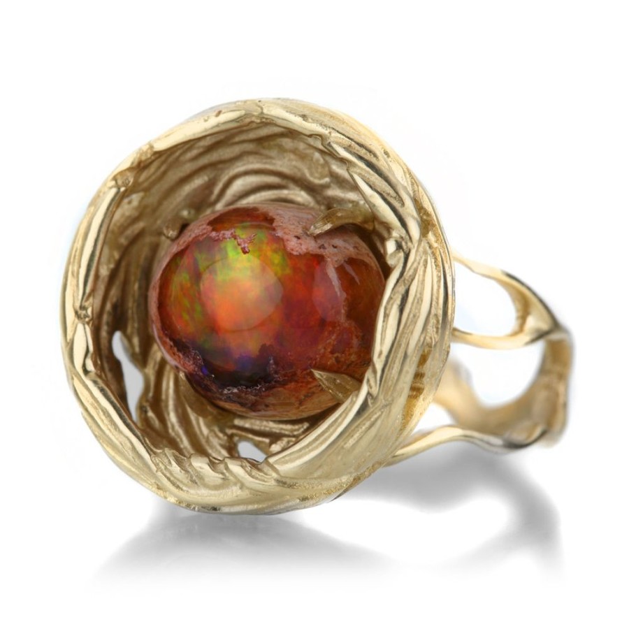 Rings Annette Ferdinandsen | Mexican Opal Birds Nest Ring