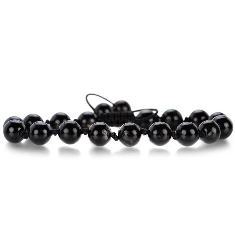 Bracelets Joseph Brooks | Smooth 8Mm Hypersthene Bracelet