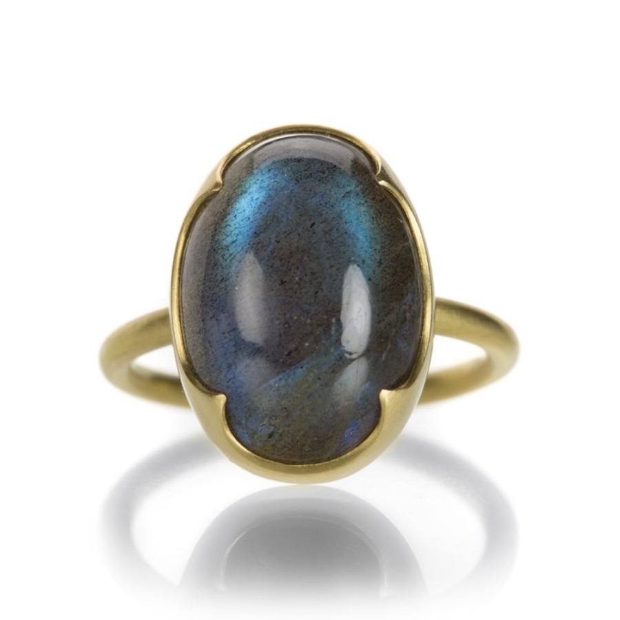 Rings Gabriella Kiss | Cabochon Labradorite Ring