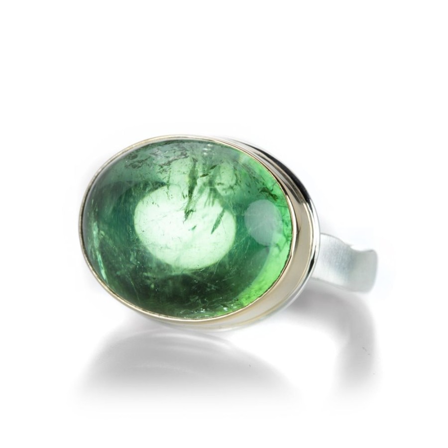 Rings Jamie Joseph | Oval Green Tourmaline Ring