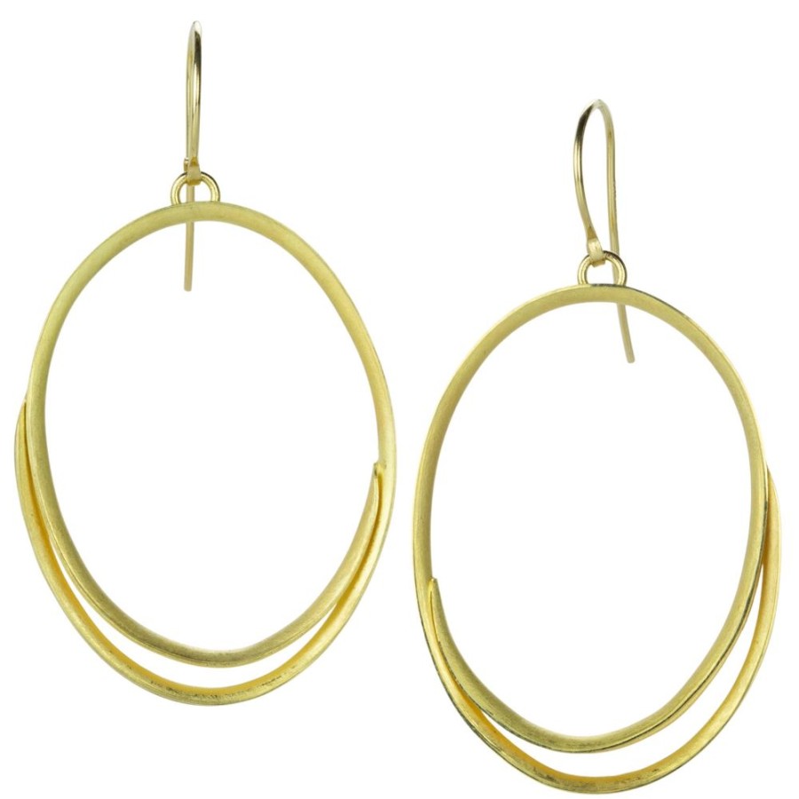 Earrings Barbara Heinrich | Large Oval Drop Earrings