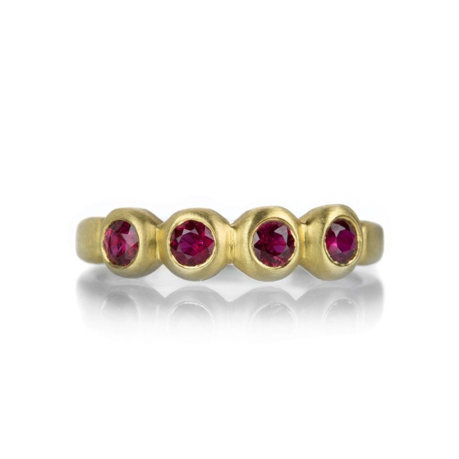 Rings Marian Maurer | Medium Ruby Porch Skimmer Band