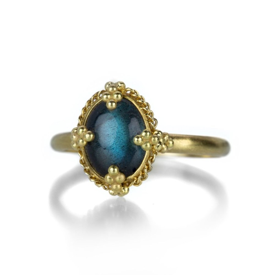 Rings Amali | Small Labradorite Ring