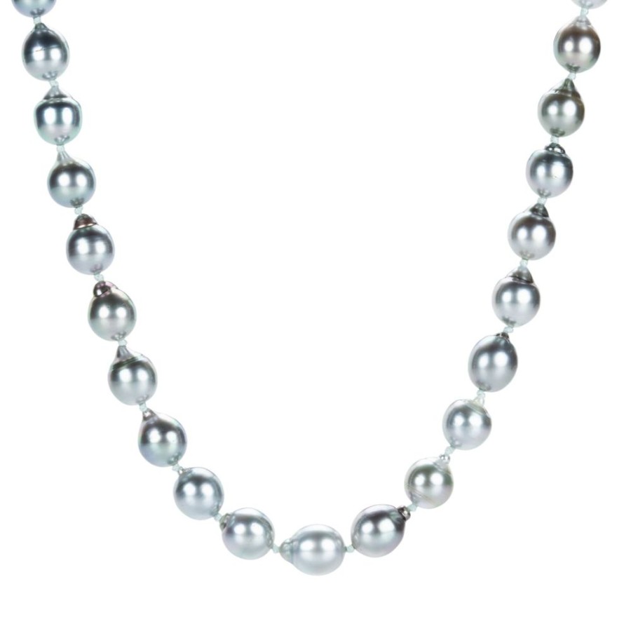 Necklaces Maria Beaulieu | Japanese Akoya Baroque Pearl Necklace