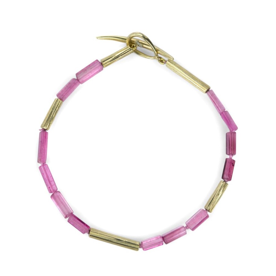 Bracelets Annette Ferdinandsen | Pink Tourmaline Reed Bracelet