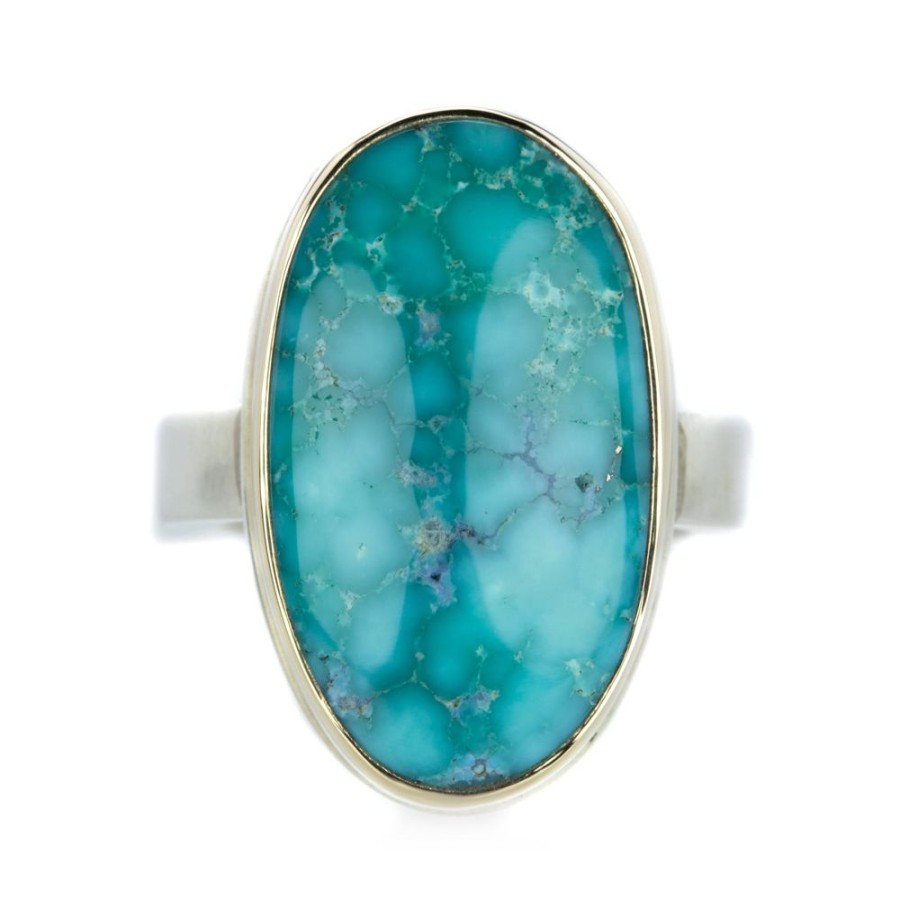 Rings Jamie Joseph | White Water Turquoise Ring