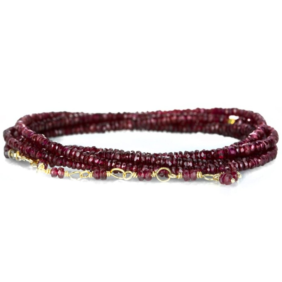 Bracelets Anne Sportun | 18K Ruby Wrap Bracelet