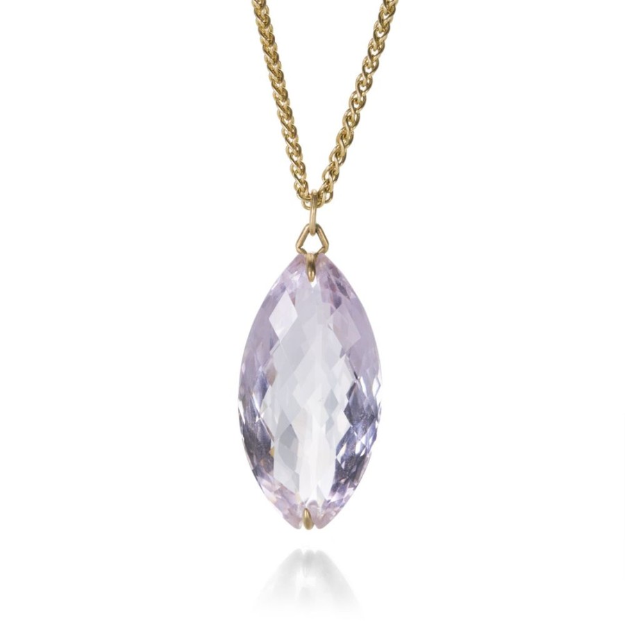 Necklaces Gabriella Kiss | Rose De France Amethyst Necklace