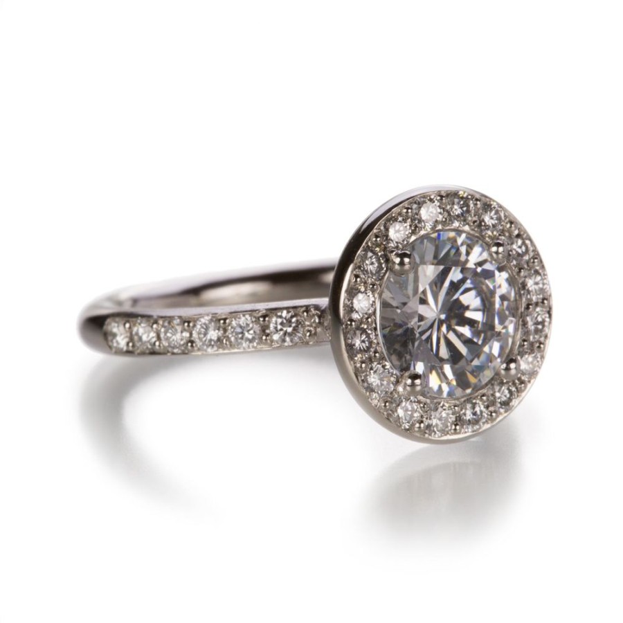 Rings Edward Burrowes | Diamond Halo Ring