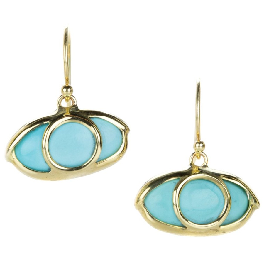 Earrings Rachel Atherley | Turquoise Third Eye Earrings