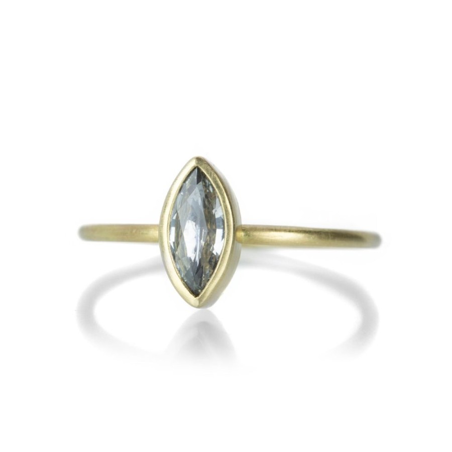 Rings Gabriella Kiss | Pale Icy Blue Sapphire Ring