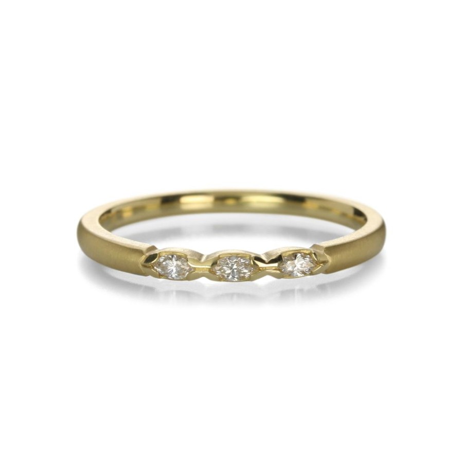 Rings Anne Sportun | Marquise Diamond Gold Band