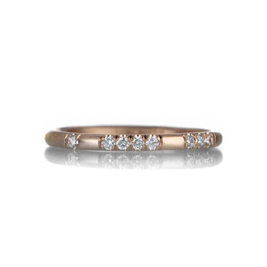 Rings Nicole Landaw | 14K Rose Gold I Love You Band