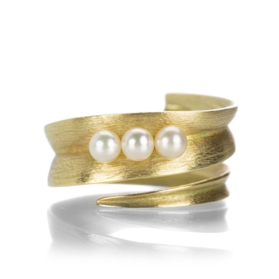 Rings Gabriella Kiss | Blade Of Grass With Pearl